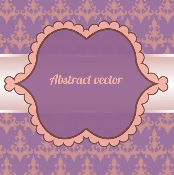 Invitation frame — Stock Vector