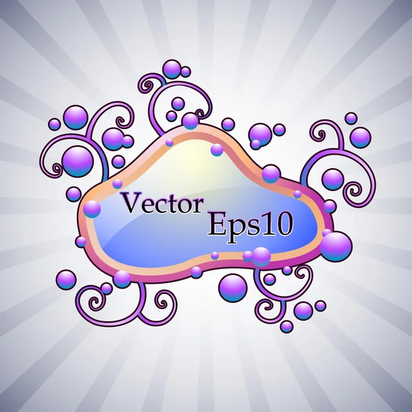 Abstract frame (tekstballon) — Stockvector