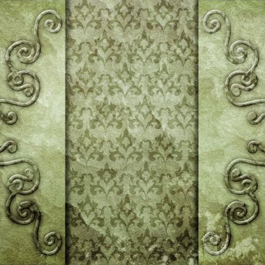 Vintage design (davetiye kartı şablonu)