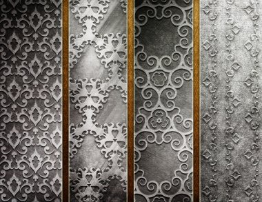 demir plaka ile süsleme