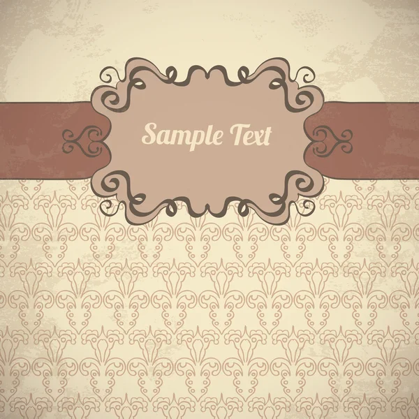 Vintage frame background — Stock Photo, Image