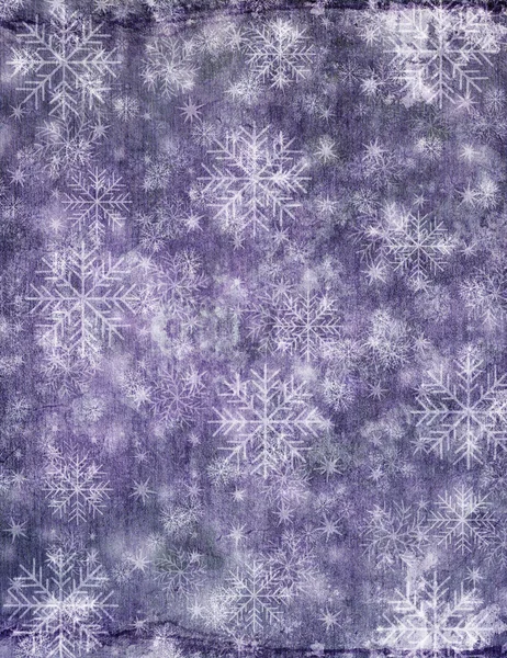 Sněhové vánoční grunge textury pozadí — Stock fotografie