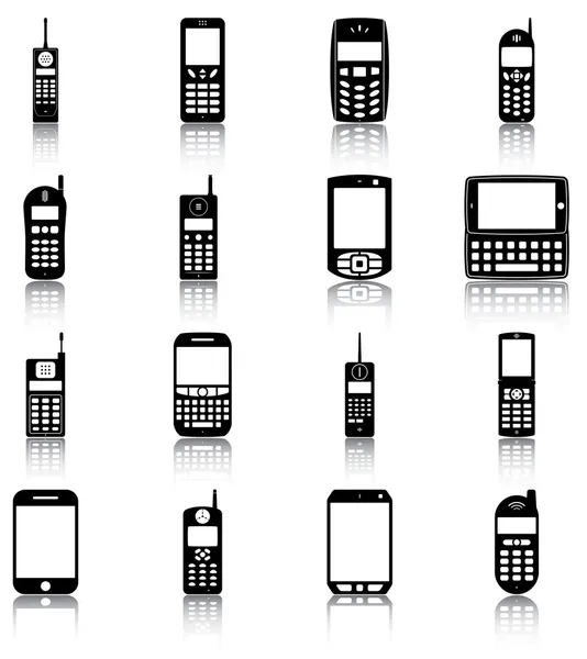 Mobiltelefone Stockillustration