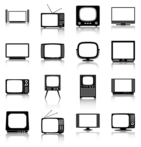 Televisori — Vettoriale Stock