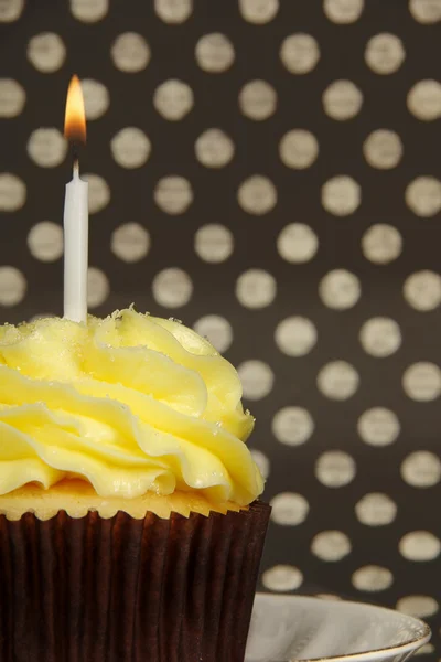 Cupcake di compleanno Foto Stock