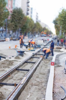 Tramvay şehri ulaşım sisteminin yeniden inşası