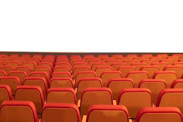 Theatre Stage Isolated White Area — Stock Photo, Image