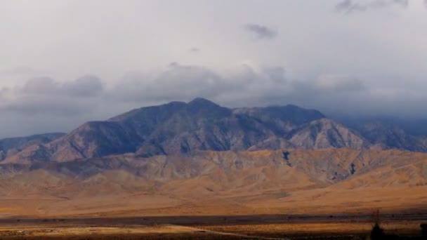 Desert Mountain Time Lapse — Stock Video