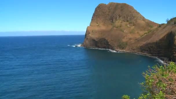 Tropical Hawaiian Bay - Tilt Shift — Stock Video