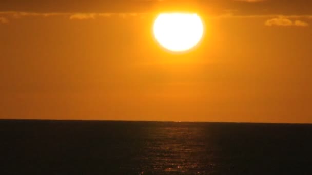 Góra zachód słońca — Wideo stockowe