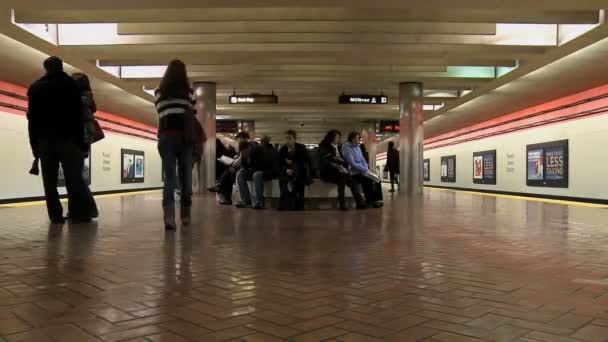 산 Francisco 지하철의 시간 경과입니다. 바트 역 — 비디오