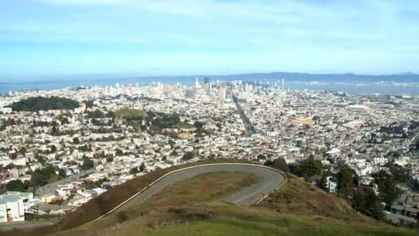 旧金山市的时间推移 — 图库视频影像