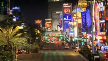 las vegas strip neon zaman sukut
