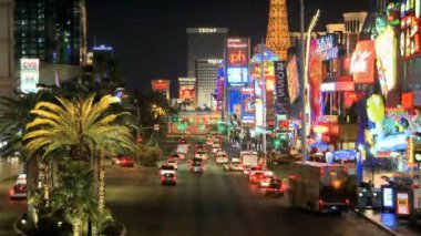 las vegas strip neon zaman sukut