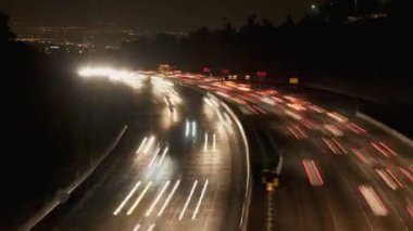 zaman atlamalı gece meşgul los angeles Otoban
