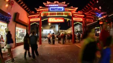 zaman atlamalı dolunay Festivali Çin Mahallesi los angeles