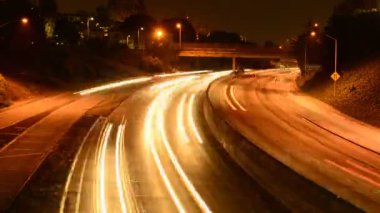zaman atlamalı, los angeles Kaliforniya otoyol trafik geceleri