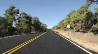 Scenic Driving - Time Lapse