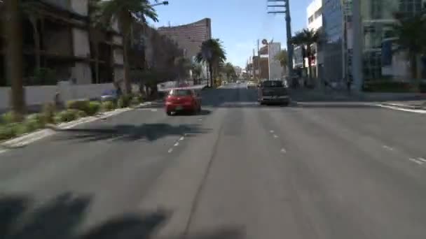 Tijdspanne van freeway verkeer in het centrum van los angeles — Stockvideo