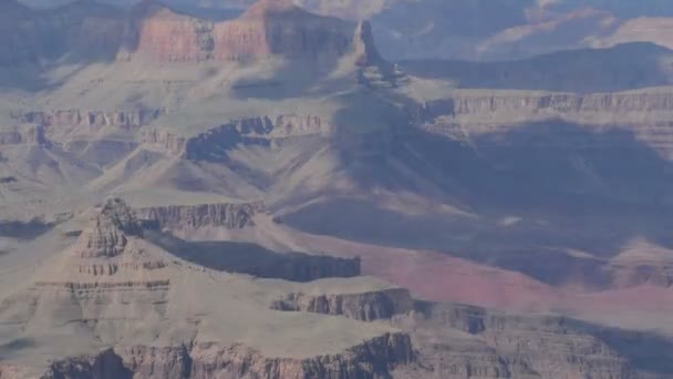 Πάροδο του χρόνου, του grand canyon σύννεφα αντανάκλαση — Αρχείο Βίντεο