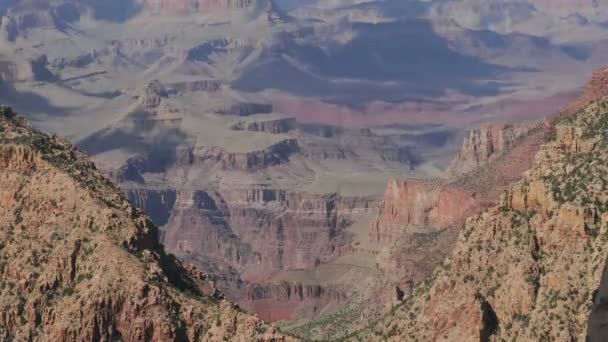 Tid förflutit av grand canyon moln reflektion — Stockvideo