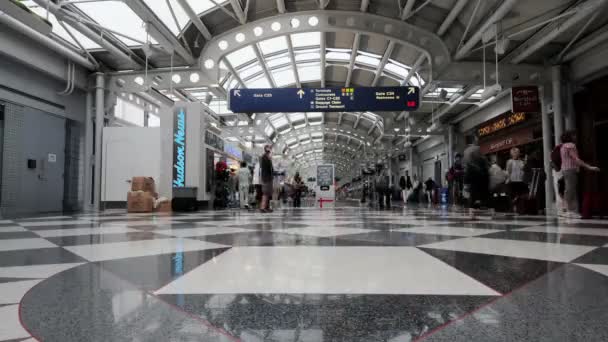 Aeroporto Internacional - Time Lapse — Vídeo de Stock