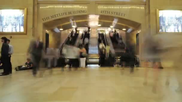 Grand Central Station Tempo limite — Vídeo de Stock