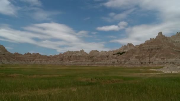 Badlands εθνικό πάρκο — Αρχείο Βίντεο