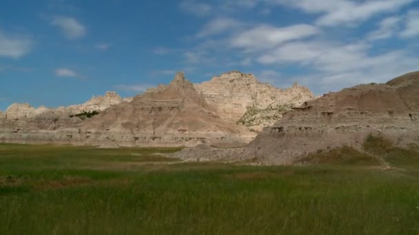 Parque Nacional Badlands — Vídeos de Stock