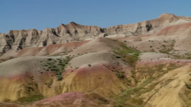 Badlands Ulusal Parkı — Stok video