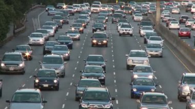 Rush hour trafik los angeles