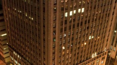 chicago bina ve trafik zaman atlamalı Pan