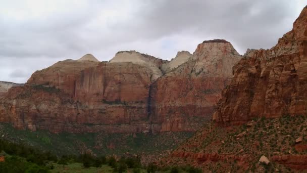 Parque Nacional de Zion - Time Lapse — Vídeos de Stock