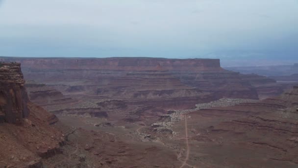 Tid förflutit av canyonlands national park — Stockvideo