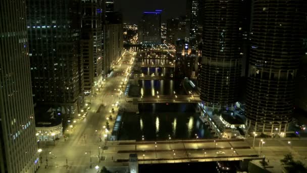 Chicago Sunrise Time Lapse Royalty Free Stock Footage