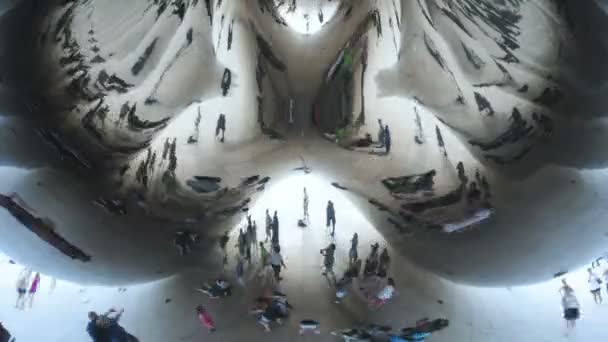 งานศิลปะชิคาโก - The Bean — วีดีโอสต็อก