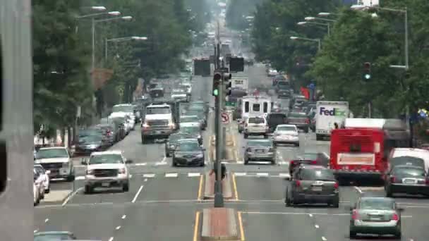 Traffico di Washington DC — Video Stock