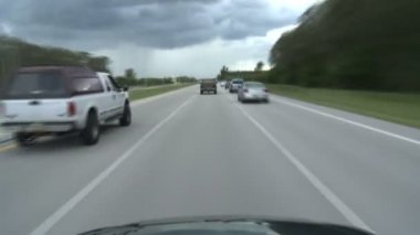 tropikal sürüş - çatı atlı araba cam