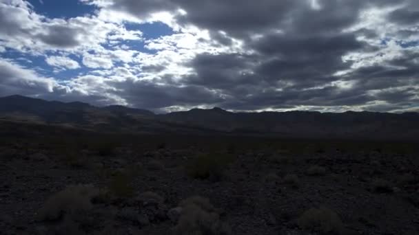 Долина смерті краєвид — стокове відео