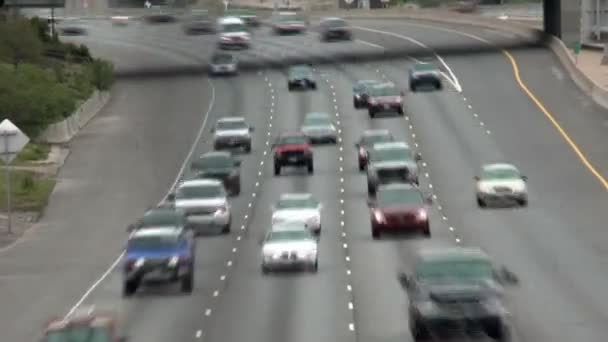 Denver City Traffic — Αρχείο Βίντεο