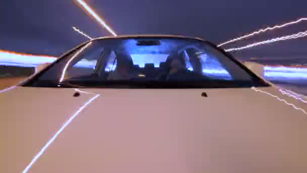 Camera de conducere montată frontal - Time Lapse — Videoclip de stoc