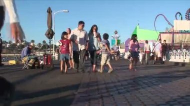 Santa monica pier yayalar