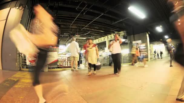Grand central istasyonu zaman atlamalı — Stok video