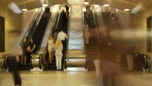 Grand Central Station Time Lapse — Stock Video