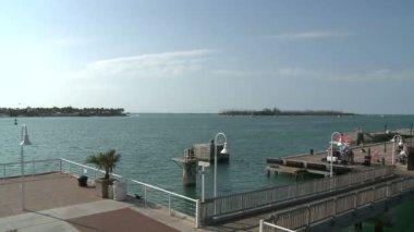 Key west pier - zaman atlamalı