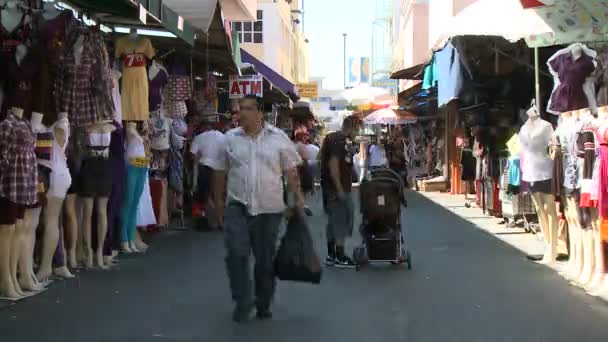 Ciudad en movimiento - Tiempo de caducidad — Vídeo de stock