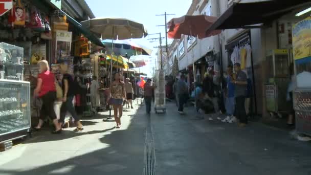 Ciudad en movimiento - Tiempo de caducidad — Vídeo de stock