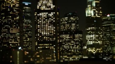 Shift - downtown los angeles skyline eğimli