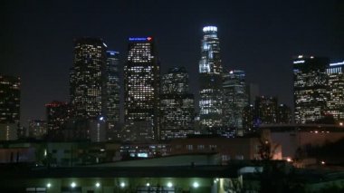 zaman atlamalı şehir los angeles gece