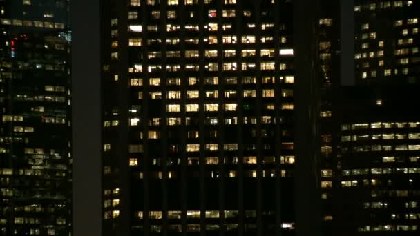 Zoom fuera del centro de Los Ángeles — Vídeos de Stock